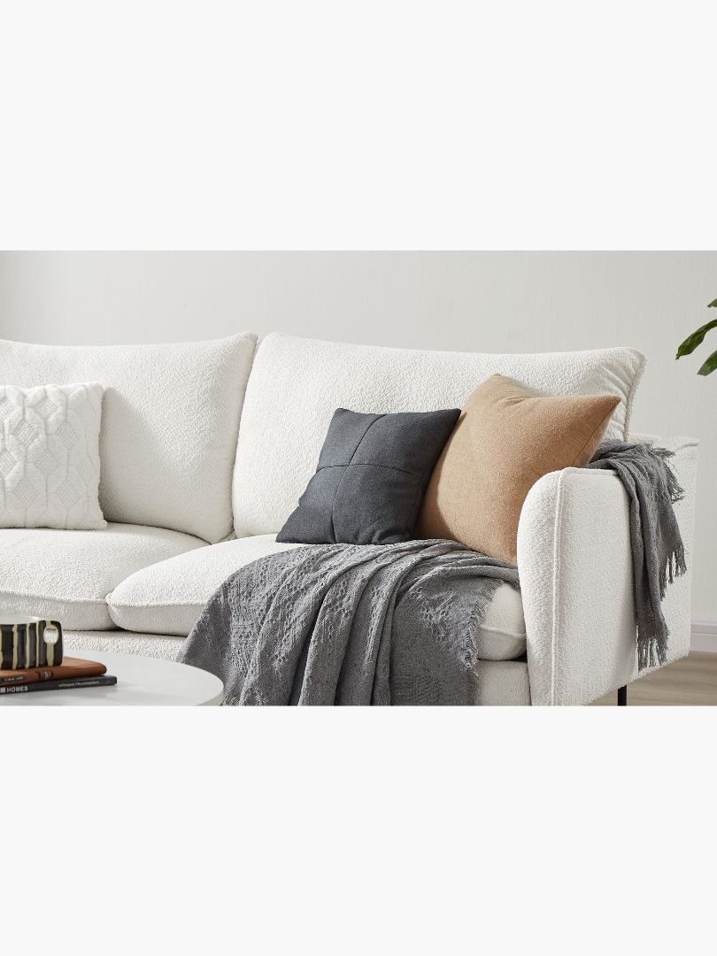 Jasper 3 Seater Boucle Sofa