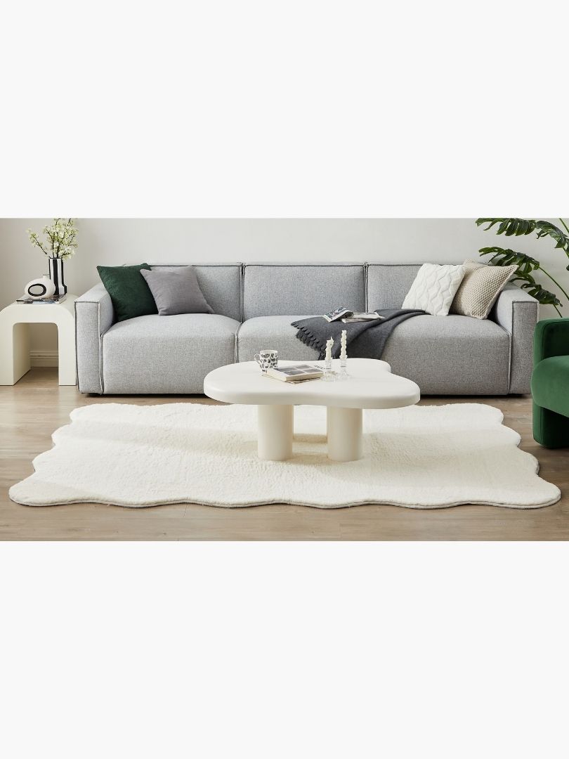 Jerome Wave-shaped Fluffy Rug