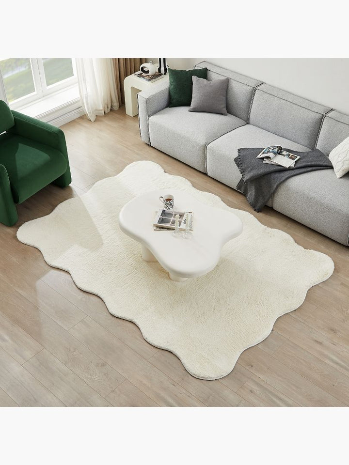 Jerome Wave-shaped Fluffy Rug