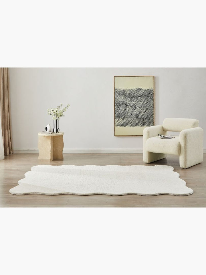 Jerome Wave-shaped Fluffy Rug