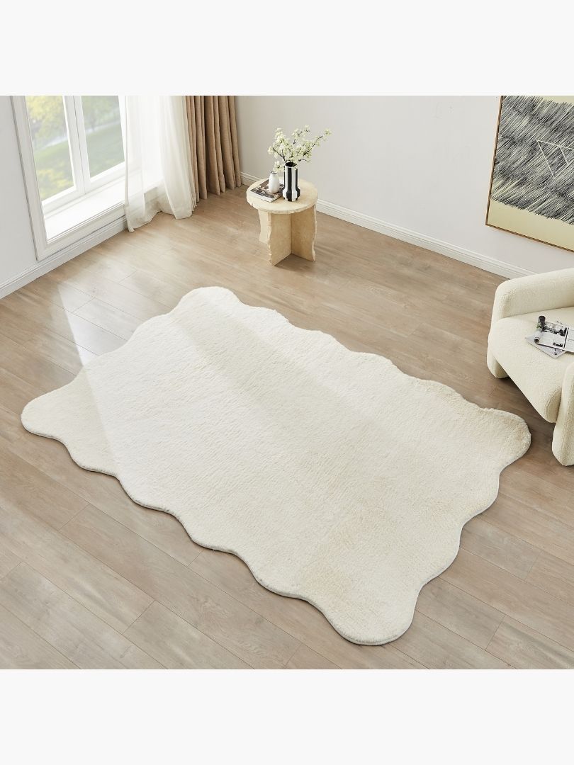 Jerome Wave-shaped Fluffy Rug