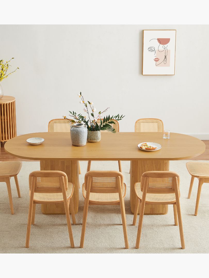 Nordic 8 Seater Dining Table