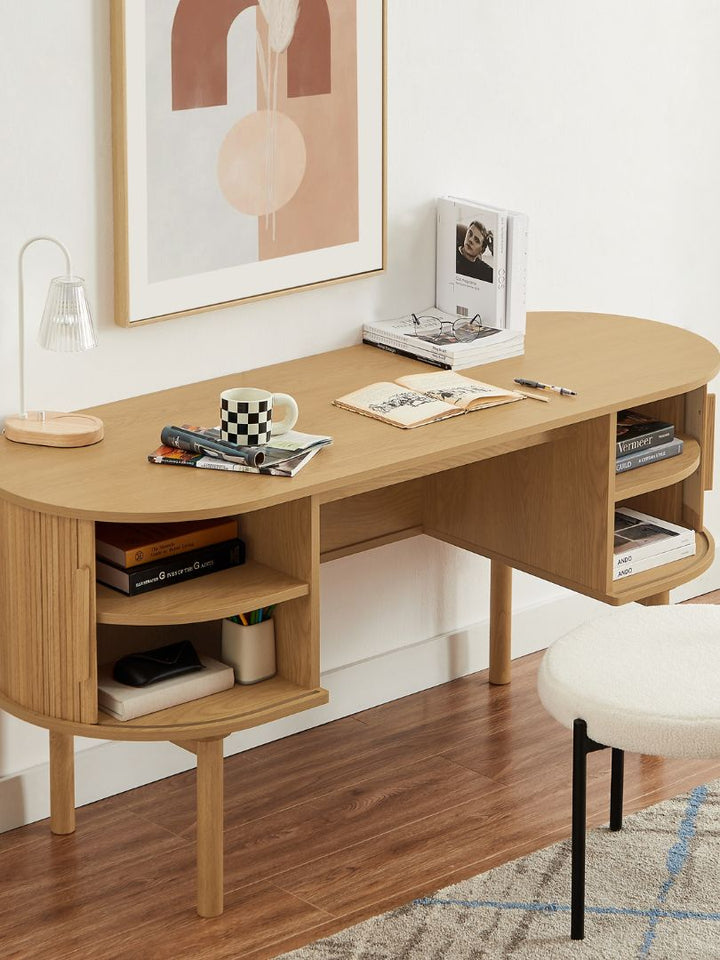 Nordic Curved Desk