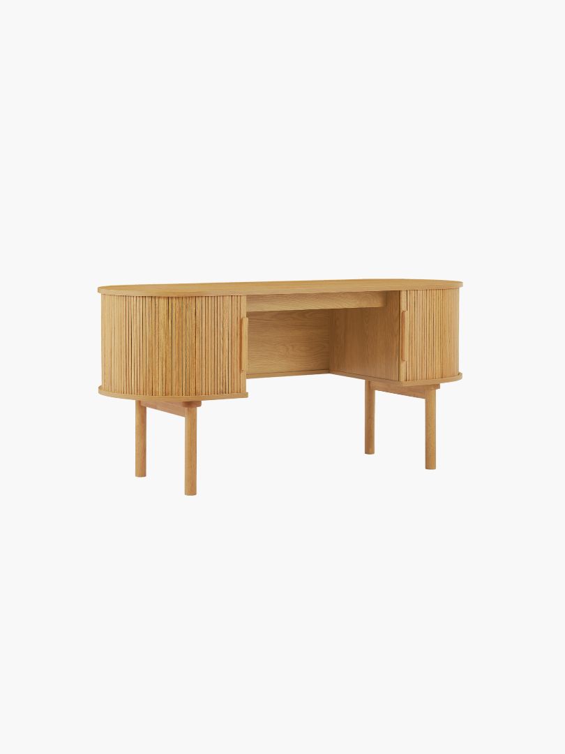 Nordic Curved Desk