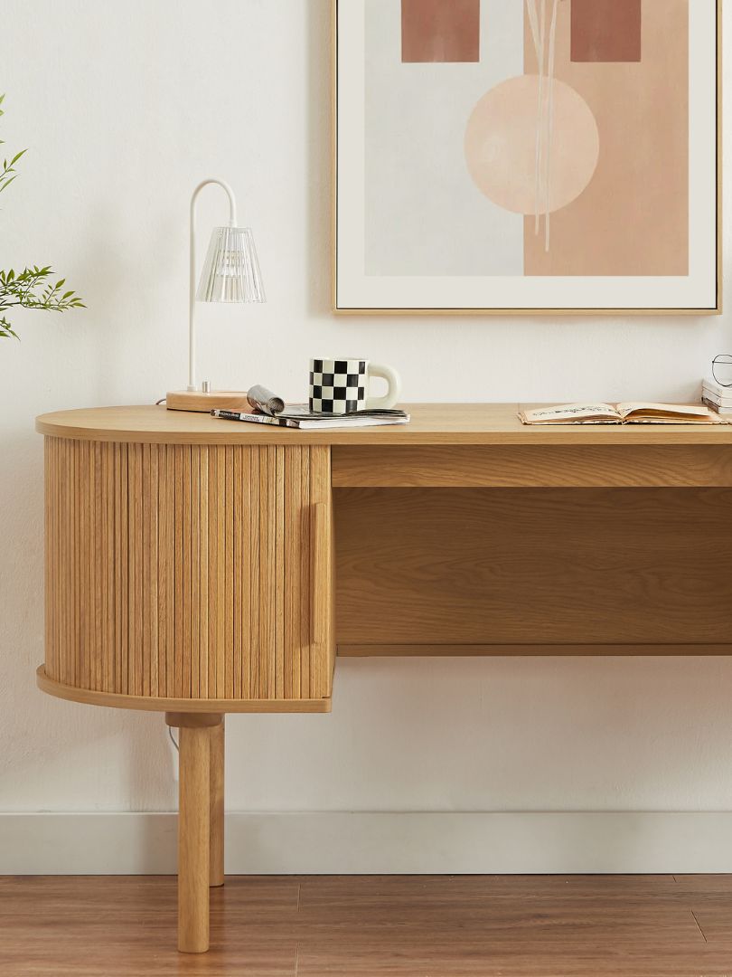 Nordic Curved Desk