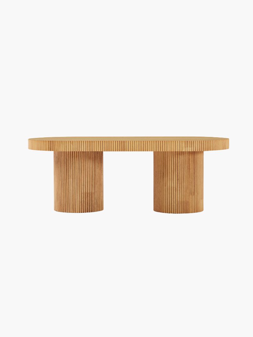 Nordic Oval Coffee Table