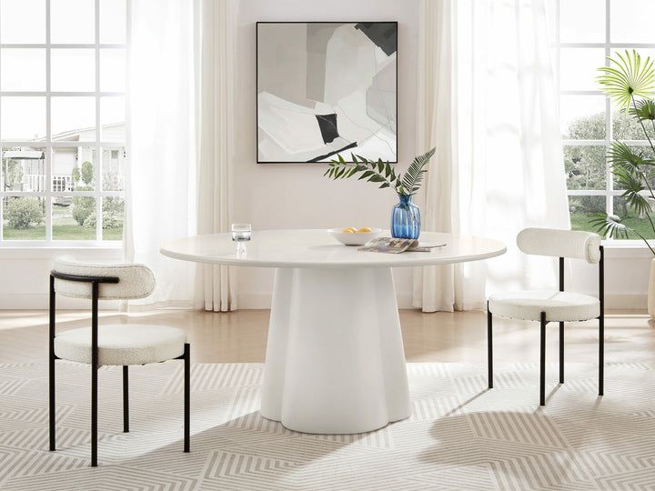 Sorrento Dining Table in White