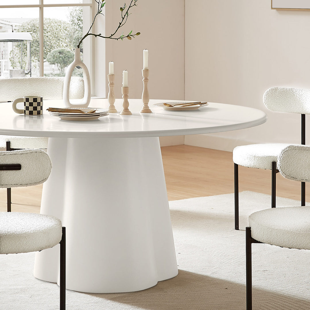 Sorrento Dining Table in White