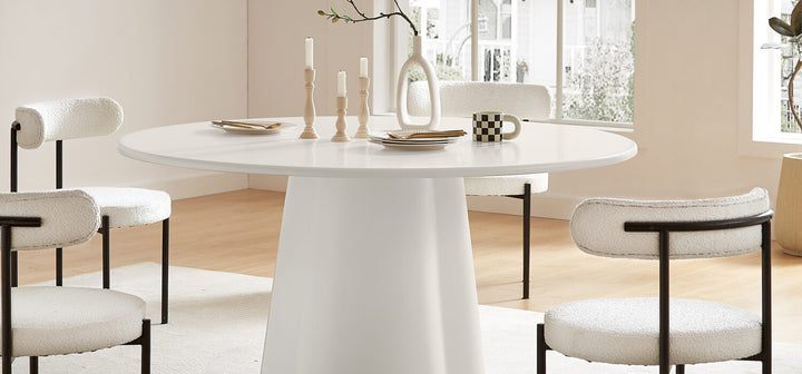 Sorrento Dining Table in White