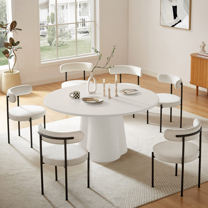 Sorrento Dining Table in White