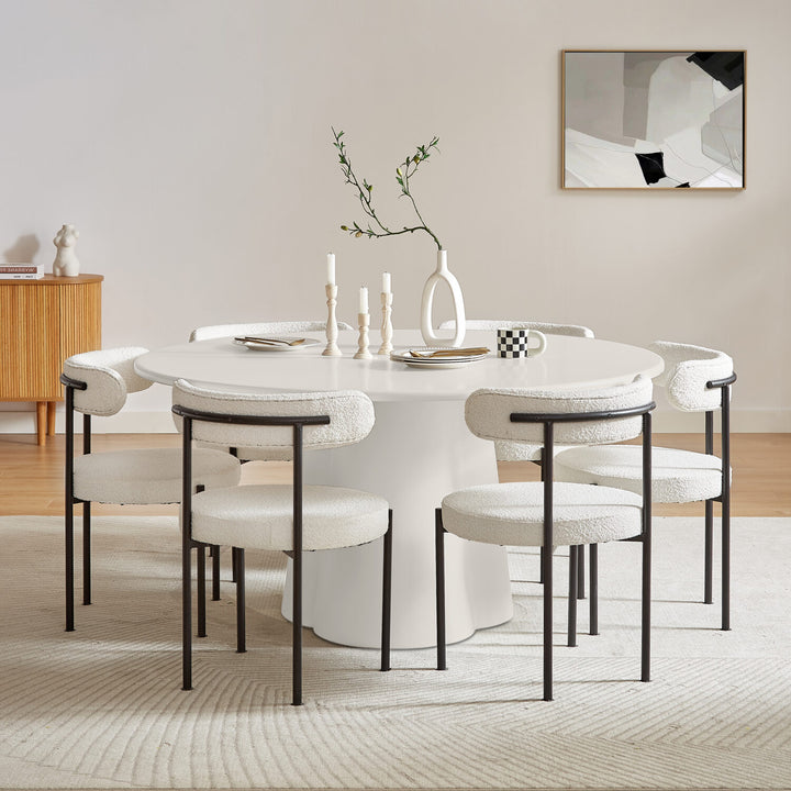 Sorrento Dining Table in White