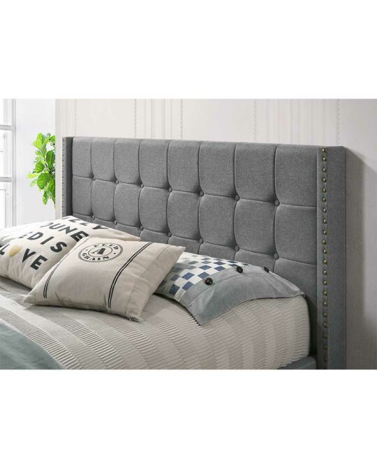 Buy Wooden Gas Lift Bed Frame Australia Online Light Grey Charcoal King Bedroom