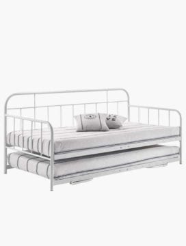metal daybed with trundle