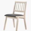 dining chair solid rubberwood