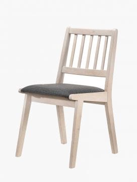 dining chair solid rubberwood