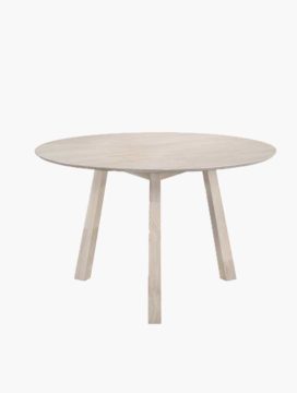 dining table round white