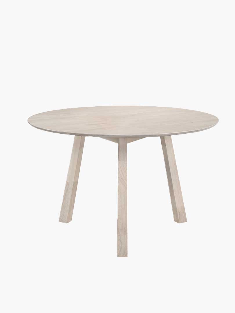 Helga 6 Seater Wooden Round Dining, Round White Dining Tables Au