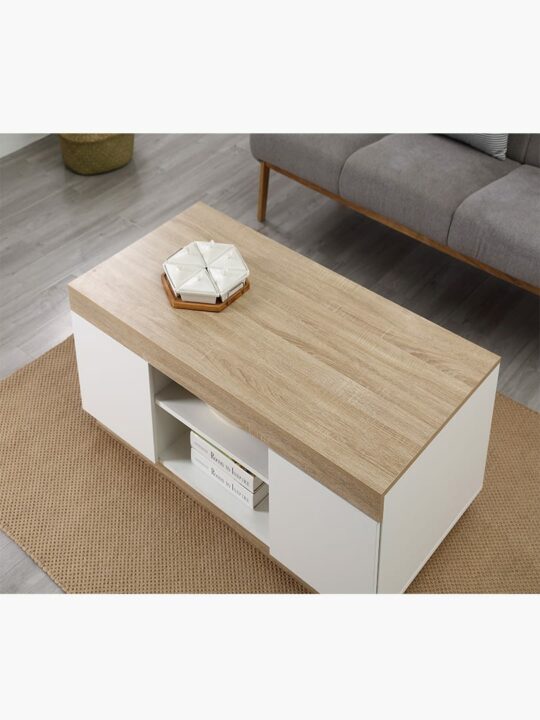 Cuppa White Compact Coffee Table