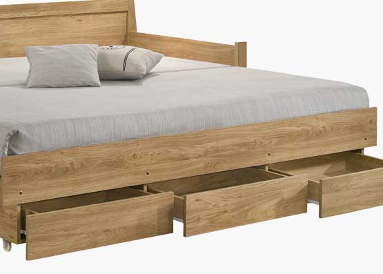 MIA Wooden Daybed with 3 Drawers