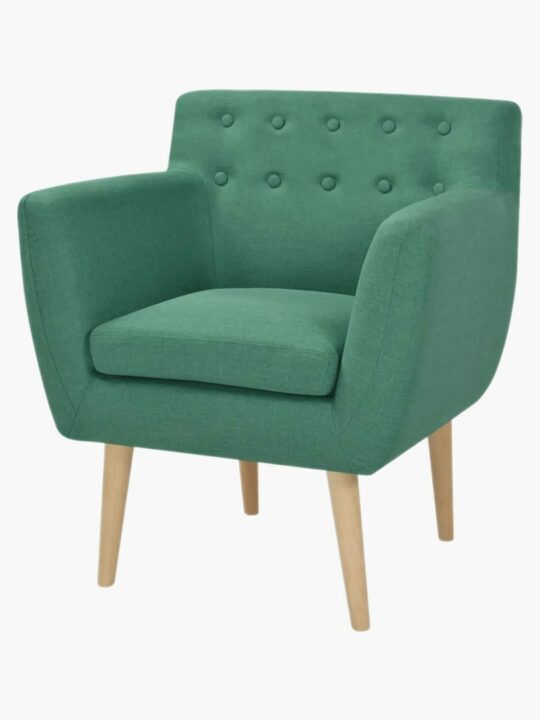 Furna Fabric Armchair green