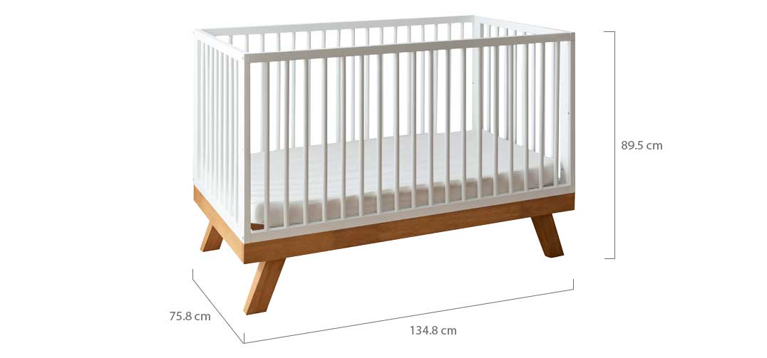 Scali 4 In 1 Convertible Baby Cot, Wooden Baby Bed Rail Instructions Pdf