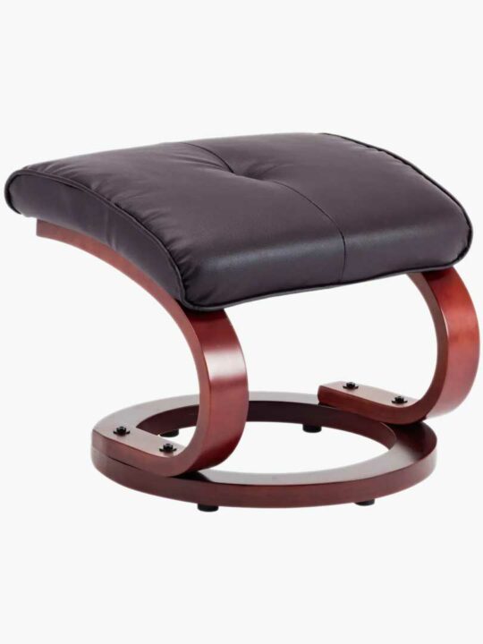 PU Leather Reclining Office Chair bown