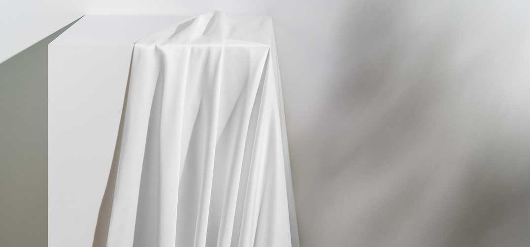 Deep Dream Organic Bamboo Duvet Cover Set White